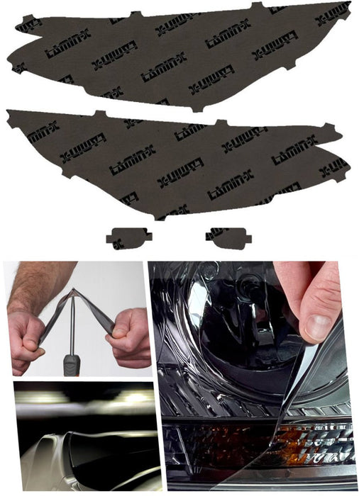 Lamin - X Headlight and Fog Light Overlays 2020 - 2023 Legacy - S042GSY - Subimods.com