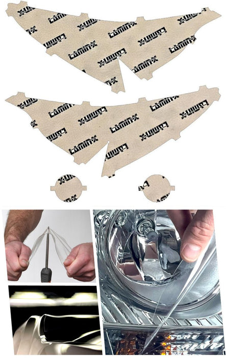 Lamin - X Headlight and Fog Light Overlays 2020 - 2024 Crosstrek - S050CLY - Subimods.com