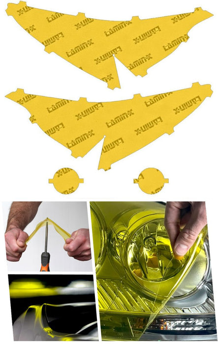 Lamin - X Headlight and Fog Light Overlays 2020 - 2024 Crosstrek - S050YY - Subimods.com