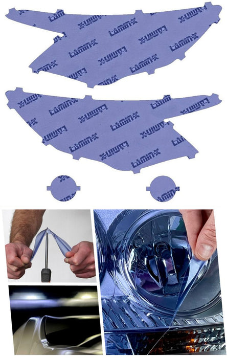 Lamin - X Headlight and Fog Light Overlays 2020 - 2024 Forester - S044BY - Subimods.com