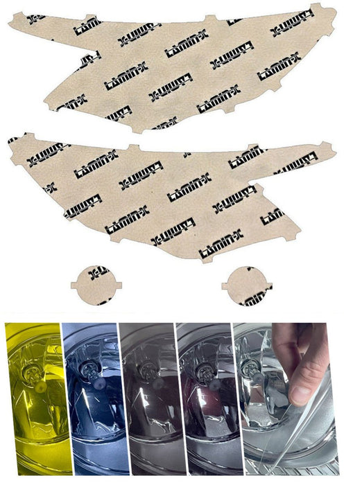 Lamin - X Headlight and Fog Light Overlays 2020 - 2024 Forester - S044BY - Subimods.com