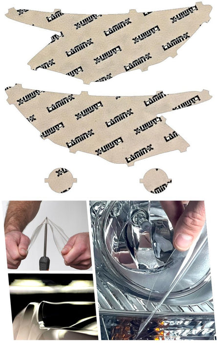 Lamin - X Headlight and Fog Light Overlays 2020 - 2024 Forester - S044CLY - Subimods.com