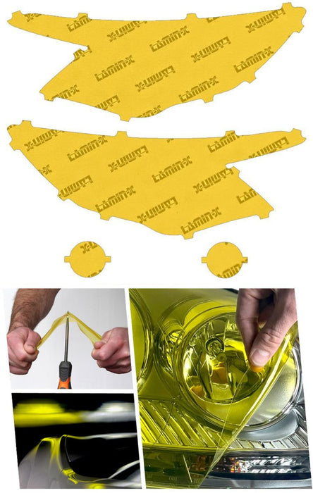 Lamin - X Headlight and Fog Light Overlays 2020 - 2024 Forester - S044YY - Subimods.com