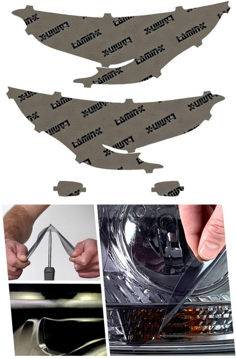 Lamin - X Headlight and Fog Light Overlays 2020 - 2024 Legacy - S049TY - Subimods.com