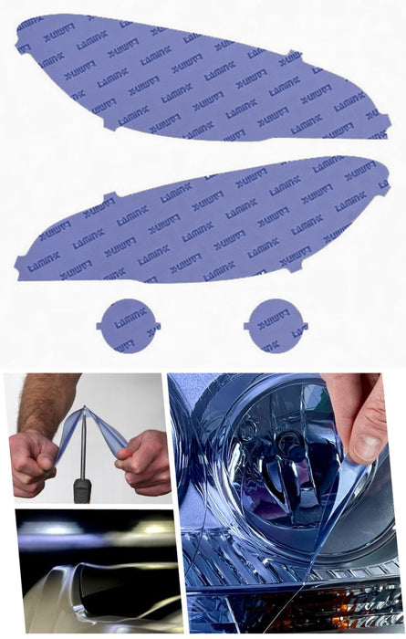 Lamin - X Headlight and Foglight Overlay Kit 2015 - 2021 WRX / 2015 - 2021 STI - S029BY - Subimods.com