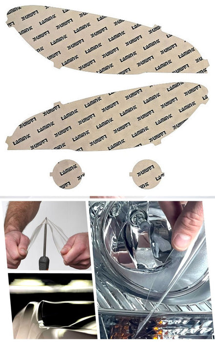Lamin - X Headlight and Foglight Overlay Kit 2015 - 2021 WRX / 2015 - 2021 STI - S029CLY - Subimods.com