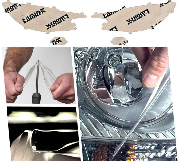 Lamin - X Headlight and Foglight Overlay Kit 2022 - 2024 WRX - S047CLB - Subimods.com