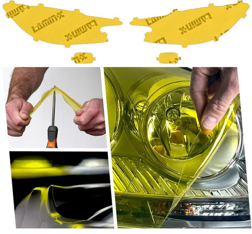 Lamin - X Headlight and Foglight Overlay Kit 2022 - 2024 WRX - S047YB - Subimods.com