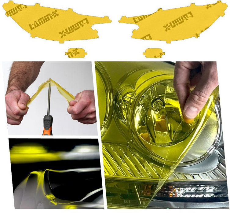 Lamin - X Headlight and Foglight Overlay Kit 2022 - 2024 WRX - S047YB - Subimods.com