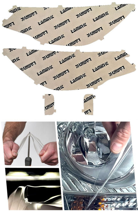 Lamin - X Headlight and Foglight Overlays 2019 - 2021 Forester - S039CLY - Subimods.com