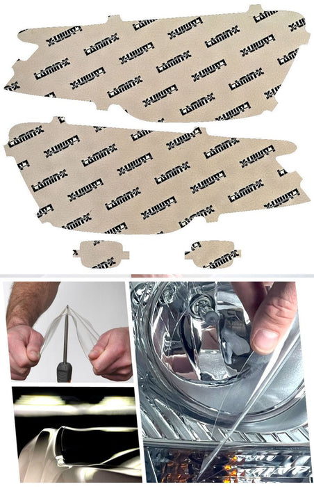 Lamin - X Headlight and Foglight Overlays 2019 - 2023 Ascent - S038CLY - Subimods.com