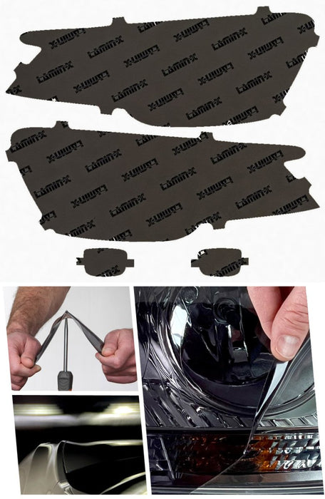 Lamin - X Headlight and Foglight Overlays 2019 - 2023 Ascent - S038GSY - Subimods.com