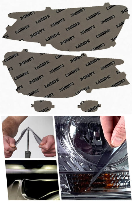 Lamin - X Headlight and Foglight Overlays 2019 - 2023 Ascent - S038TY - Subimods.com