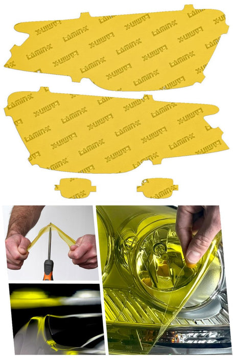 Lamin - X Headlight and Foglight Overlays 2019 - 2023 Ascent - S038YY - Subimods.com