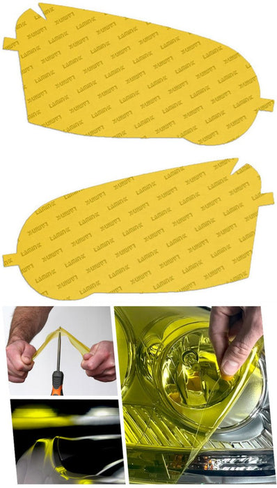 Lamin - X Headlight Overlay Kit 2004 - 2005 WRX / 2004 - 2005 STI - S003Y - Subimods.com