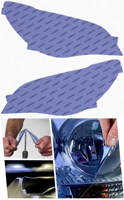 Lamin - X Headlight Overlay Kit 2006 - 2007 WRX / 2006 - 2007 STI - S014B - Subimods.com