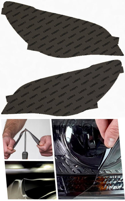 Lamin - X Headlight Overlay Kit 2006 - 2007 WRX / 2006 - 2007 STI - S014G - Subimods.com