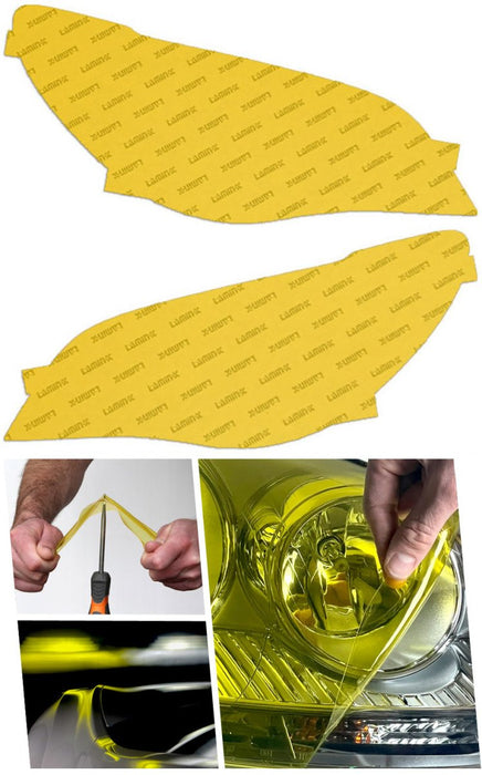 Lamin - X Headlight Overlay Kit 2006 - 2007 WRX / 2006 - 2007 STI - S014Y - Subimods.com