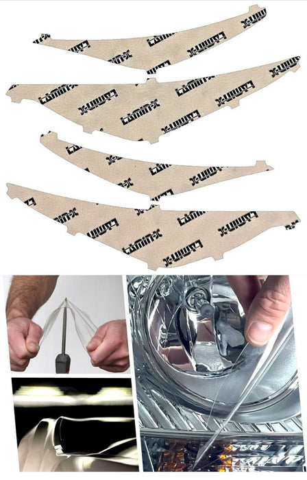 Lamin - X Headlight Overlay Kit 2024 - 2025 Impreza - S054CL - Subimods.com