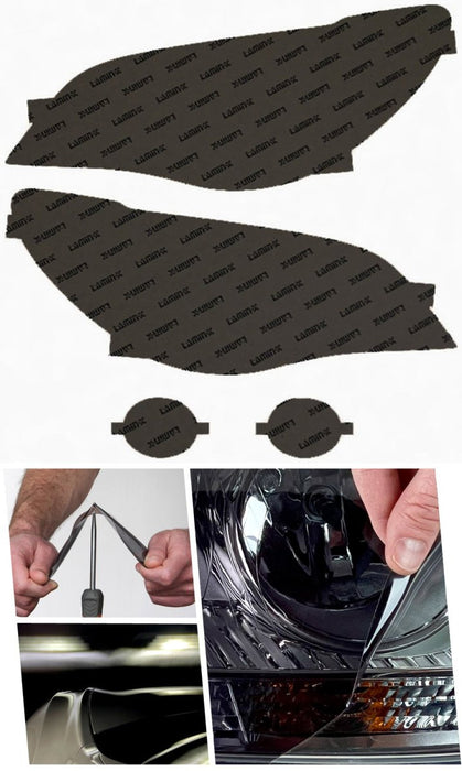 Lamin - X Headlight Overlays 2006 - 2007 WRX - S514G - Subimods.com