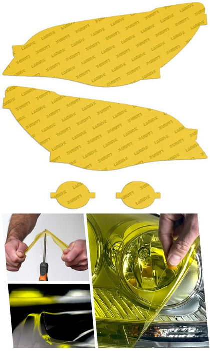 Lamin - X Headlight Overlays 2006 - 2007 WRX - S514Y - Subimods.com