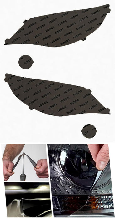 Lamin - X Headlight Overlays 2008 - 2014 STI - S516G - Subimods.com