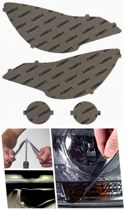 Lamin - X Headlight Overlays 2013 - 2014 Outback - S523T - Subimods.com