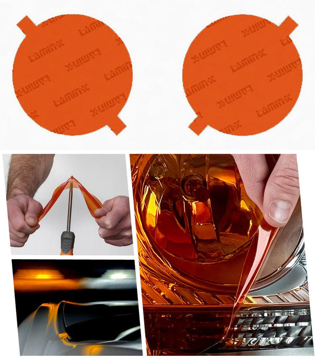 Lamin - X Large Fog Light Overlays 2003 - 2004 Legacy - S106A - Subimods.com