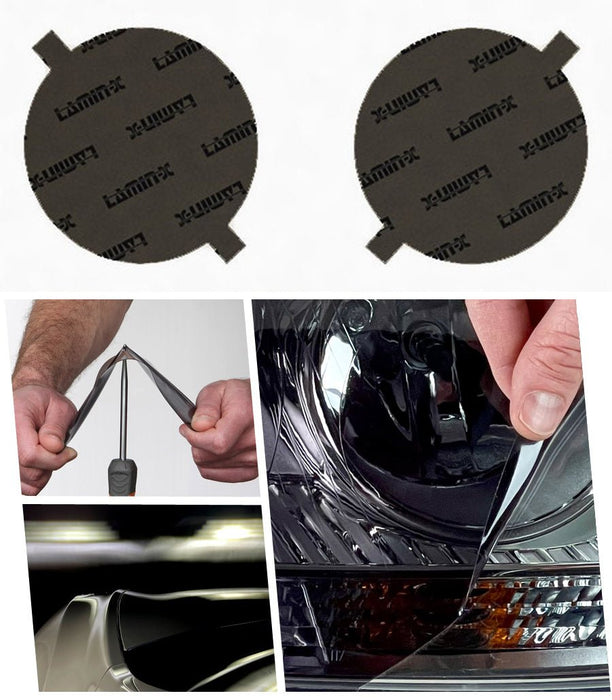 Lamin - X Large Fog Light Overlays 2003 - 2004 Legacy - S106G - Subimods.com
