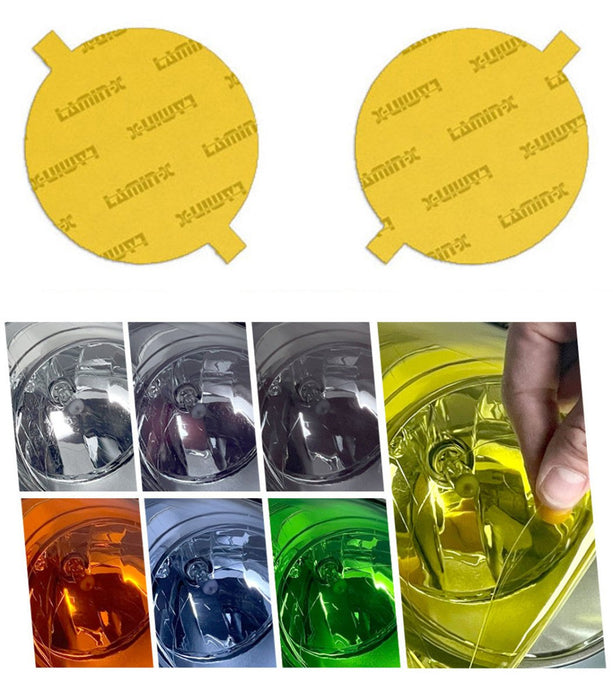 Lamin - X Large Fog Light Overlays 2003 - 2004 Legacy - S106Y - Subimods.com