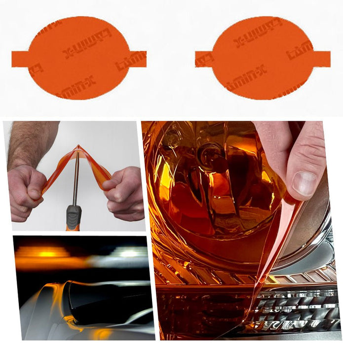 Lamin - X Small Fog Light Overlays 2003 - 2004 Legacy - S104A - Subimods.com