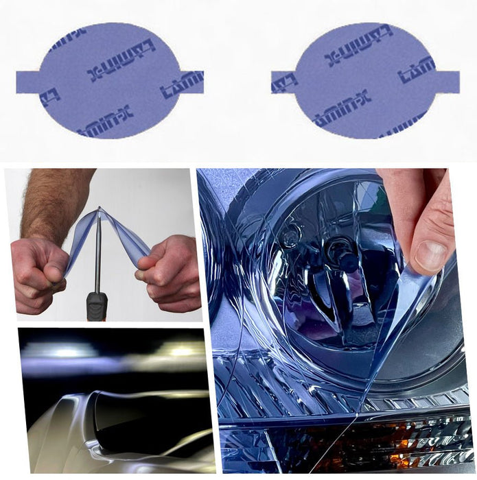 Lamin - X Small Fog Light Overlays 2003 - 2004 Legacy - S104B - Subimods.com