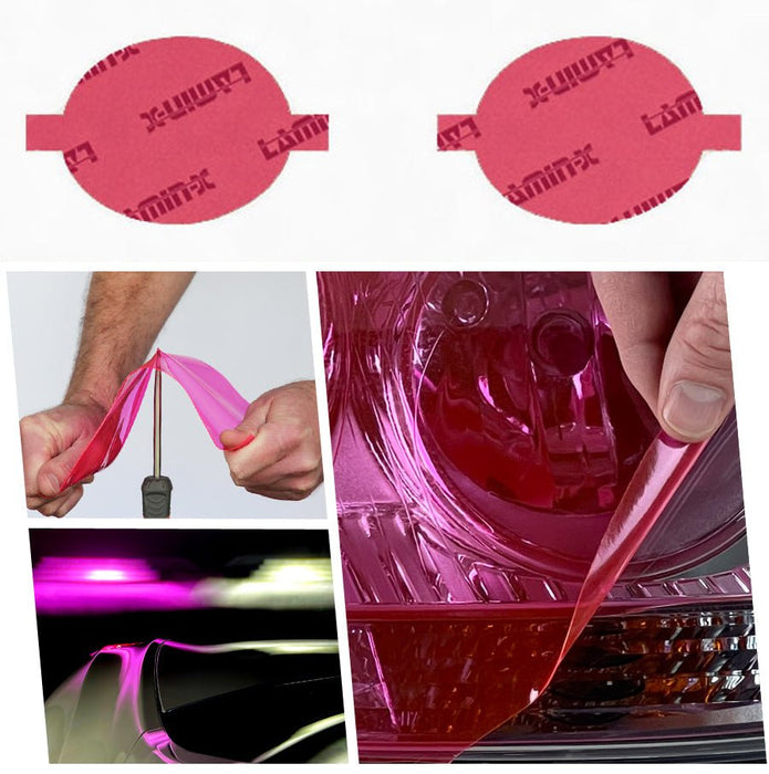 Lamin - X Small Fog Light Overlays 2003 - 2004 Legacy - S104P - Subimods.com