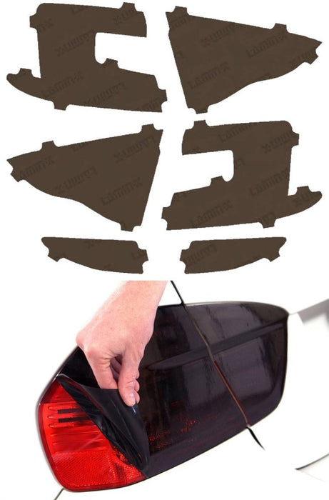 Lamin - X Tail Light and Reflector Overlays 2020 - 2023 Legacy - S242C - Subimods.com