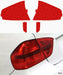 Lamin - X Tail Light Overlays 2008 - 2009 Legacy Sedan - S217R - Subimods.com