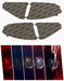 Lamin - X Tail Light Overlays 2008 - 2011 Impreza Wagon / 2008 - 2011 Outback Sport - S224R - Subimods.com
