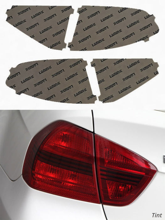 Lamin - X Tail Light Overlays 2008 - 2011 Impreza Wagon / 2008 - 2011 Outback Sport - S224T - Subimods.com