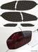 Lamin - X Tail Light Overlays 2008 - 2014 Tribeca - S218G - Subimods.com