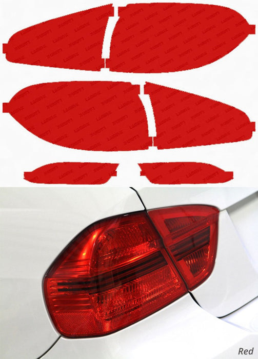Lamin - X Tail Light Overlays 2008 - 2014 Tribeca - S218R - Subimods.com