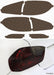 Lamin - X Tail Light Overlays 2008 - 2014 Tribeca - S218S - Subimods.com