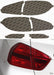 Lamin - X Tail Light Overlays 2008 - 2014 Tribeca - S218T - Subimods.com