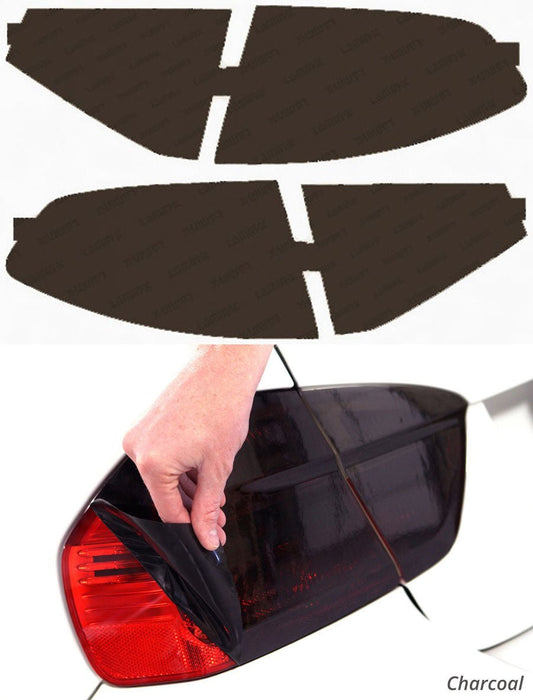 Lamin - X Tail Light Overlays 2008 - 2014 WRX Hatch / 2008 - 2014 STI Hatch - S316C - Subimods.com
