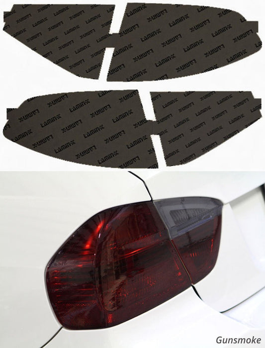 Lamin - X Tail Light Overlays 2008 - 2014 WRX Hatch / 2008 - 2014 STI Hatch - S316G - Subimods.com