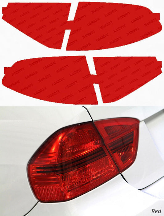 Lamin - X Tail Light Overlays 2008 - 2014 WRX Hatch / 2008 - 2014 STI Hatch - S316R - Subimods.com