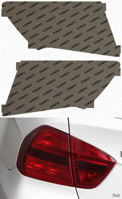 Lamin - X Tail Light Overlays 2008 - 2014 WRX Sedan - S216T - Subimods.com