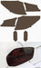 Lamin - X Tail Light Overlays 2010 - 2014 Outback - S223S - Subimods.com