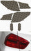Lamin - X Tail Light Overlays 2010 - 2014 Outback - S223T - Subimods.com