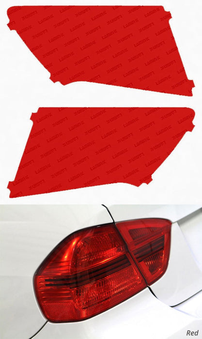 Lamin - X Tail Light Overlays 2011 - 2014 STI Sedan - S616R - Subimods.com