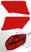 Lamin - X Tail Light Overlays 2011 - 2014 STI Sedan - S616R - Subimods.com