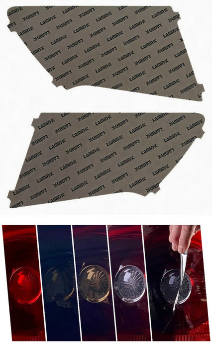 Lamin - X Tail Light Overlays 2011 - 2014 STI Sedan - S616R - Subimods.com
